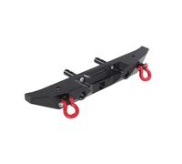 Rc Decora Accessori Per MN128 1/12 RC Car Upgrade Metal Rear Bumper Pull Out Trailer Modifica Gancio Parti Accessori Possono Essere Installati(Black)