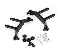 Rc Decora Accessori Per Traxxas Per Latrax Per Desert Per Prerunner 1/18 Rc Auto Accessori Aggiornamento Alu Anteriore Posteriore Corpo Post Monti Borsette Colonna(Black)