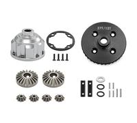 Rc Decora Accessori Per Traxxas Per Maxx Per Slash 37T 13T 1/8 1/10 Metallo Completo Differenziale Posteriore Kit RC Auto Parti Di Aggiornamento Accessori