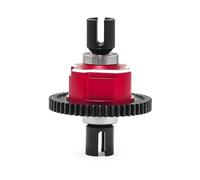 Rc Decora Accessori Per Traxxas Per Sledge 9585 52T 1/8 Metallo Differenziale Centrale RC Auto Parti Aggiornamento Accessori Decorativi Pezzi Ricambio Modelli Giocattoli(Red)