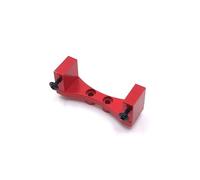 Rc Decora Accessori Per WPL C14 C24 B14 B24 B16 B36 Per MN D90 Per MN98 Per MN99S Metallo Assale Anteriore Servo Staffa Montaggio Supporto RC Auto Parti Aggiornamento(Red)