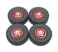 Rc Decora Accessori Per WPL C14 C24 C34 C44 C54 B14 B24 Per MN D90 Per MN99S Per MN78 Per MN82 4 Pezzi 67mm Cerchio In Metallo Gomma Pneumatico Pneumatico RC Parti Automobili