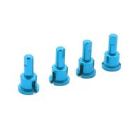 Rc Differenziali Coppe Per Wltoys A949 A959 A969 A979 K929 4 Pezzi In Lega Differenziale Tazza Giunto Di Riduzione Parti Rc Modello Accessori Per Auto Camion Modificati(Blue)
