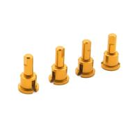 Rc Differenziali Coppe Per Wltoys A949 A959 A969 A979 K929 4 Pezzi In Lega Differenziale Tazza Giunto Di Riduzione Parti Rc Modello Accessori Per Auto Camion Modificati(Yellow)