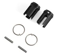 Rc Differenziali Tazze Coppe Per Tamiya XV02 XM01 Per TT02 1/10 Anteriore In Metallo Albero Dritto Kit Con Tazza RC Auto Aggiornamenti Parti Modificate Ricambio Camion