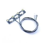 RC Drift Auto Luci Fari Giocattoli Modello Accesso Per Tamiya Per Scania 770S 6×4 56368 8X4 56371 1/14 Lampada Per Pannello Luminoso RC Autocarro Cassone Ribaltabile Ricambio(With plug)