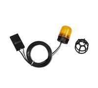 RC Drift Auto Luci Fari Giocattoli Modello Accesso Per Tamiya Per Scania 770S Per Volvo Per Man 1/14 RC Modello Luce Avvertimento Lampada Ingegneria Rotante Gradi Camion Ribaltabile Escavatore(Yellow)