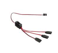 RC Drift Auto Luci Fari Giocattoli Modello Accesso Per TRX-4 Per SCX10 1/10 2 3 Interruttore/spegnimento Controller Luce Diviso A 4 Vie Estensione Servo Cavo Prolunga RC Olio/Tram/Crawler(1to4)