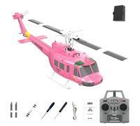 RC ERA C032 UH-1 Huey RC elicottero - 2.4GHz RC modello 6CH Gyro stabilizzato Flybarless modello, aereo RC ad alta precisione per adulti principianti (1 batteria)