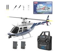 RC ERA C138 1/30 Scala No Aileron RC Elicottero con giroscopio a 6 assi, 2.4G 6CH elicottero telecomando con mantenimento dell'altitudine e posizionamento del flusso ottico - RTF