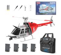 RC ERA C138 1/30 Scala No Aileron RC Elicottero con giroscopio a 6 assi, 2.4G 6CH elicottero telecomando con mantenimento dell'altitudine e posizionamento del flusso ottico - RTF