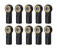 Rc Estremità Rod Per Axial Per SCX10 D90 Per Tamiya CC01 1/10 | RC Car Ricambio Rod Ends Metallo Per Movimento Fluido Del Collegamento Assemblaggio Rapido Con Vite Componente