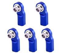 RC Giocattoli Modelli Per 1/10 Auto RC Accessori Ricambi Ricambio Accessorio Supporto Per Testa A Sfera Facile Da Usare Set Di Collegamento Dello Sterzo 5x Estremità Asta Curva M3(Blue)