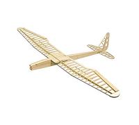 RC Glider Planes, DW Hobby Sunbird Balsa Wood Model Airplane 1599 mm Wingspan, Radio pilotée Kit d'avions pour Construire et Voler pour Adultes (F1601B)