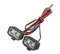 RC -Koplamp, RC -CAR LED lighting 2,54 Anni Connettore Bianco Colore di Illuminazione Bianca per 1/10 Assiale SCX10 90046