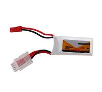 RC Lipo Battery, RC Lipo Battery 11.1V 70C 350mAh Velocità di Scarica Alta Capacità per Modelli RC, Batteria Lipocarica 3S JST Connettore Potente per Veicoli di Controllo Remoto, Aerei, Auto, Drone
