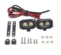 RC Luce Faro Anteriore Per Axial Per Scx10 90046 Per Traxxas Per Trx4 Per Trx6 Per Wraith Rr10 Per Mst Per Redcat Gen8 1/10 Luci Proiettori Rc Crawler