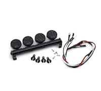 RC Luce Faro Anteriore Per Axial Per SCX10 II Per Wraith Per TRX-4 1/10 4 5 6 Faretto Bianco Tetto Barra Luminosa RC Modello Auto Camion Parti Decorative(4pcs)