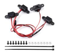 RC Luce Faro Anteriore Per Axial Per SCX10 III AXI03007 Per Wrangler 1/10 Sopracciglio Passaruota Luci Telaio Parti Ricambio Aggiornamento
