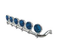 RC Luce Faro Anteriore Per Tamiya Per Scania 770S R470 R620 R730 1/14 6 Paralume Barra Luminosa Cupola Plastica Camion RC Rimorchio Ribaltabile Parti Aggiornamento(Round)