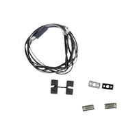 RC Luce Faro Anteriore Per Tamiya Per Traxxas Per Trx4 D90 Per Scx10 Per Yikong Per Rgt Per Axial 1/10 1/8 1/14 1 Paio Indicatori Direzione Larghezza Lampada Rc Crawler(White)