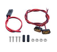 RC Luce Faro Anteriore Per Tamiya Per Traxxas Per Yikong Per Mjx H8h Per Fms Quadrato Ovale Faretto Posizione Luce Avvertimento Laterale Auto Rc Parti(Yellow 1)