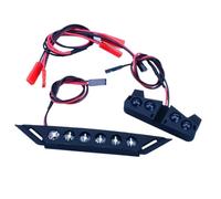 RC Luce Faro Anteriore Per Traxxas 4x4 2wd Per Vxl Xl-5 Per Slash 1/10 3-5v Luci Anteriori Posteriori Fari Anteriori Fanali Posteriori Camion Short-Course Accessori Auto RC