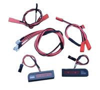 RC Luce Faro Anteriore Per Traxxas Drag For Slash 1967 C10 1/10 Fari Anteriori Sistema Illuminazione Fanale Posteriore RC Truck Car Upgrade Accessori