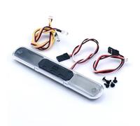 RC Luce Faro Anteriore Per Traxxas Per Trx4 Per Fms Per Yikong Per Tamiya Per Scania Per Volvo 1/14 1/10 5v Luce Sul Tetto Lampada Lampeggiante Rc Crawler Truck Car(118mm)