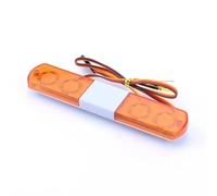 RC Luce Faro Anteriore Per Traxxas Per Trx4 Per Tamiya Per Scania 770s R620 Per Volvo 1/10 1/14 Luci Lampada Flash Tetto Rc Crawler Modello Camion Auto(Yellow,115mm)