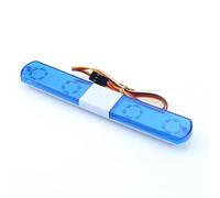 RC Luce Faro Anteriore Per Traxxas Per Trx4 Per Tamiya Per Scania 770s R620 Per Volvo 1/10 1/14 Luci Lampada Flash Tetto Rc Crawler Modello Camion Auto(Blue 1,145mm)