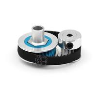 RC Modelli Accessori Compatibile Con Tamiya Per TT-02 1/10 RC Auto Parti Di Aggiornamento Accessori Kit Trasmissione A Cinghia Da Competizione 16T/32T