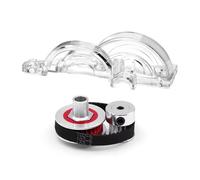 RC Modelli Accessori Compatibile Con Tamiya Per TT-02 Per TT02 1/10 RC Auto Parti Upgrade Copertura Ingranaggio Plastica Trasmissione Cinghia 16T 32T Ingranaggi Basso Rumore