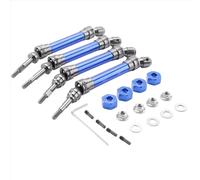 RC Modelli Accessori Compatibile Con Traxxas Per Slash Per Rustler Per Hoss 4X4 1/10 RC Auto Parti Upgrade 4pcs CVD Albero Trasmissione Anteriore Posteriore Metallo