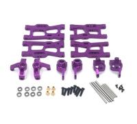 RC Modelli Accessori Compatibile Con WLtoys 144001 144002 144010 124016 124017 124018 124019 Auto Radiocomandata Parti Metallo Braccio Oscillante Coppetta Sterzo Cuscinetti 6 Pacco