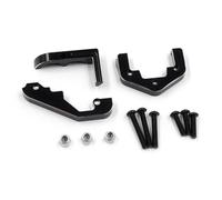 RC Modelli Parti Cambio Piastra Rinforzo Set In Alluminio Per Tamiya Ta01 Ta02 Df-01 Top Force Manta Per Ray 1/10 RC Auto Aggiornamenti Parti(Black)