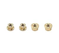RC Modelli Parti Per Axial Per SCX10 K10 RC Auto Aggiornamenti Parti Componenti 4 Pz Ottone M2 Flangia Dado Del Mozzo Ruota