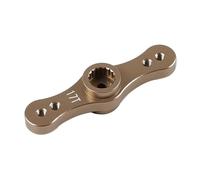 RC Modelli Parti Per Hpi Per Rofun Per Baha Per Rovan Per Km Per Baja 5b 5t 5sc 1/5 RC Parti Automobili Doppi Lati Servo Braccio Con 15T-17T Sterzo Simmetrico(Titanium)