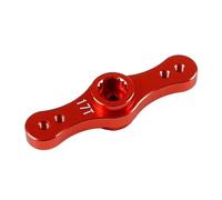 RC Modelli Parti Per Hpi Per Rofun Per Baha Per Rovan Per Km Per Baja 5b 5t 5sc 1/5 RC Parti Automobili Doppi Lati Servo Braccio Con 15T-17T Sterzo Simmetrico(Red)