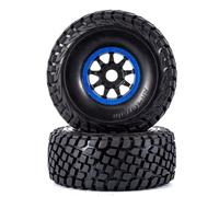 RC Modelli Parti Per Mohave Per UDR Flying God Per Desert Truck 1/7 RC Auto Aggiornamenti Parti Off-Road Tutti Pneumatici Fuoristrada 17mm Esagonali(Blue)