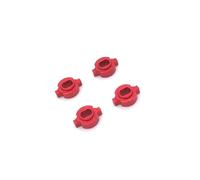 RC Modelli Pezzi Per Mini-Z Zero-Z Mr-03 Rc Parti Di Aggiornamento Per Auto Convertitore In Metallo Conversione Ruota Ruote Per AWD Decorativo Ricambio(Red)
