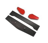 RC Modelli Pezzi Per TAMIYA Elettrico Per Hornet Giacca Per EVO 58742 DT02 58374 DT03 1/10 RC Auto Controllo Remoto In Metallo Ala Posteriore Aggiornamento Modificare Parti(Red)
