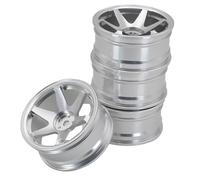 RC Modelli Pezzi Per Tamiya Per TT02 Per Sakura D5 Per Drift Hub 11 1/10 RC Auto Mozzo Ruota Salire Car Wheel Rim Parti Di Aggiornamento(Silver)