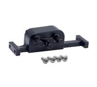 Rc Modifiche Parti Per 1/10 Underdrive 30% Scatola Trasferimento In Alluminio Larghezza 70mm Con Albero Da 5mm RC Crawler Parti Aggiornamento Del Telaio Per LCG(Black)