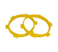 Rc Modifiche Parti Per 1/8 Off Road Per Buggy 1/10 Off-Road Short-Course/Stadium Truck Ruota Colla Assist 2 Pz Fasce Adesive Per Montaggio Pneumatici Strumento Di Incollaggio(Yellow)
