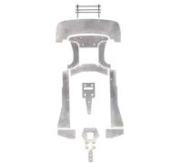 Rc Modifiche Parti Per Arrma 1/7 Per Felony Per Infraction Per Limitless Metallo Telaio Armatura Protezione Piastra Paramotore Paraurti Anteriore RC Auto Parti Aggiornamento(1 Set)