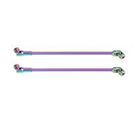 Rc Modifiche Parti Per Capra Per SCX10 PRO 1/10 68-229mm Acciaio Per Lunghezza Di Taglio Per Scaler Per Giunto Universale Albero Di Trasmissione RC Crawler Per LCG Rigs Per Telaio(2pcs)