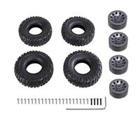 Rc Modifiche Parti Per Feiyu Per Jjrc Per WPL C14 C24 C34 C44 B14 B16 B36 1/16 Rc Car Clip Per Tipo Pneumatico Pneumatico Morbido Pelle Aggiornamento Parti Metalliche Accessori(Titanium)