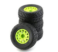 Rc Modifiche Parti Per HSP Per Sonic 94102 GT LC Per Racing PTG-2 Per Tamiya Per TT02 1/8 1/10 4 Pezzi Pneumatici In Gomma Auto RC Ruote Auto Da Per Strada RC(B GREEN)