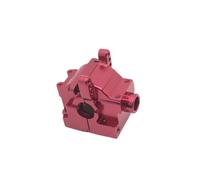 Rc Modifiche Parti Per JLB 1/10 J3 Metallo Accessori Di Aggiornamento Modifica Anteriore E Posteriore Cambio A Quattro Ruote Motrici Grandi Piedi RC Auto Parti Di Ricambio(Red)